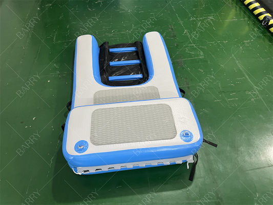 Plate-forme gonflable pour chiens à l'eau en PVC antidérapant sûr et stable pour animaux de compagnie
