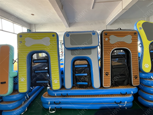 Rampe d'eau gonflable pour chien sur mesure Rampe de sortie flottante pour les sports nautiques