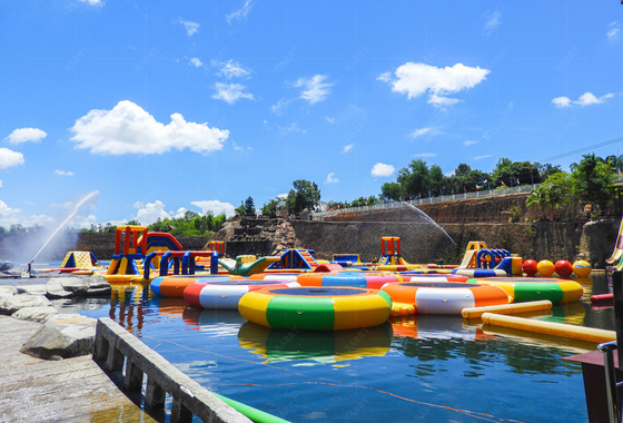 Parcs aquatiques flottants en PVC personnalisés pour piscine