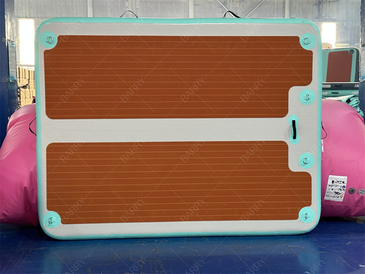 2.4×1.8x0.15m Dropstitch bateaux gonflables Jet Ski Dock eau flottant natation tapis île