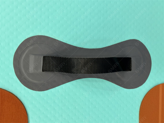 Plateforme de pêche flottante gonflable stable et antidérapante à jet d'eau