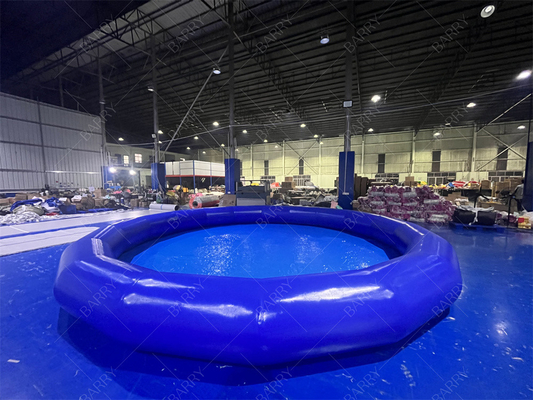 Ronde Petit Bleu Beaucoup de plaisir Été Enfants piscine gonflable Pour les bateaux à pagaie Boules d'eau