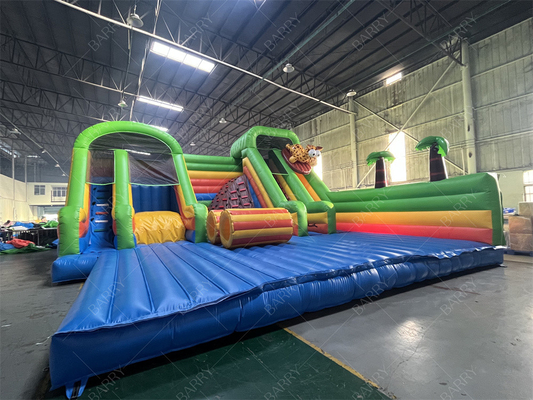 Jeux de parcs d'attractions Animal Bg Bouncer Parcours d'obstacles