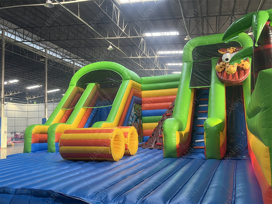 Jeux de parcs d'attractions Animal Bg Bouncer Parcours d'obstacles