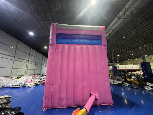 8.4x3.6x6m Jumper sur mesure Bouncy Kids Pink Princess Glissières gonflables pour les fêtes