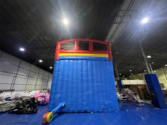 10.5x5.4x6.6m Commercial double voie géant gonflable toboggan de l' eau Jumper rebondissant lune rebondir toboggan d' eau pour la piscine adulte