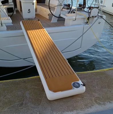 Matériau DWF + EVA extérieur Pontoon gonflable pour passerelle Jet Ski Plateforme flottante