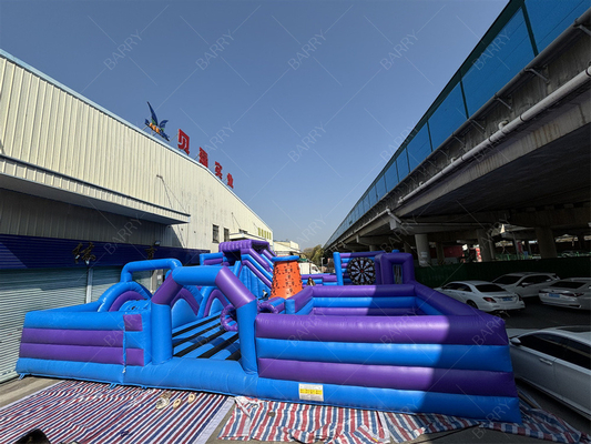 Parc de jeux en plein air commercial Bounce House Parc à thème gonflable pour adultes enfants