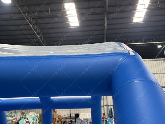 Piscine gonflable pour enfants avec couverture en PVC de 10x8x3.5ft