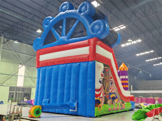 Thème Joker Roue de Fer gonflable Slide 6x4M Couleur personnalisée