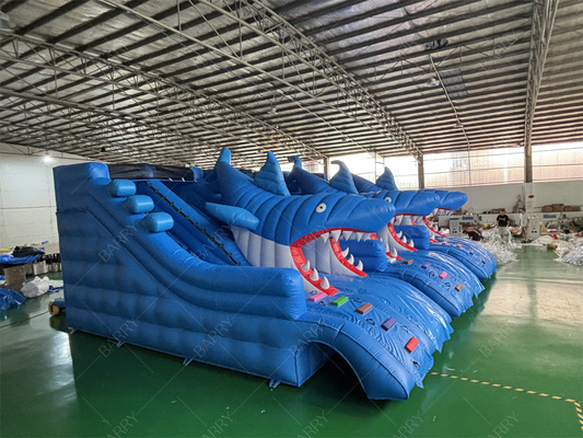 Grand requinSlide gonflable pour piscineSlide gonflable pour piscine pour enfants et adultes