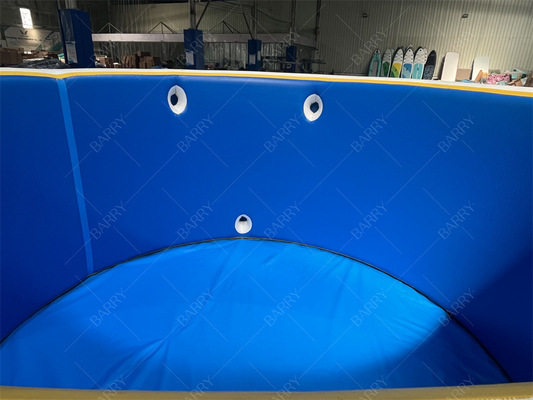 Piscine gonflable portable personnalisée pour enfants avec technologie Multi Air, tissu Drop Stitch, piscine gonflable Drop Stitch pour enfants