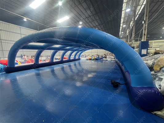Événement commercial Tente de toit en PVC couvercle de tente gonflable pour la piscine en métal