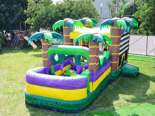 Château gonflable gonflable personnalisé pour enfants avec obstacles