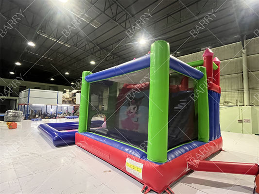 Toboggan aquatique gonflable Kuromi Cartoon Commercial avec piscine pour fête