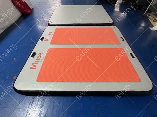 DWF tapis flottants de pilates tapis gonflables de yoga à l'eau tapis flottant physique de piscine