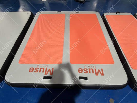 DWF tapis flottants de pilates tapis gonflables de yoga à l'eau tapis flottant physique de piscine