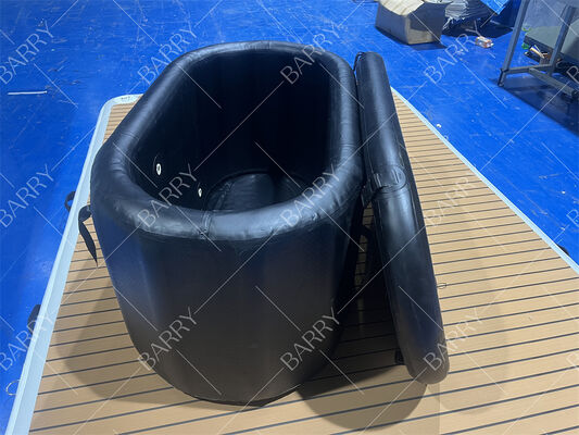 Bain de glace gonflable en point de chute de haute qualité pour la récupération thérapeutique et l'hydrothérapie par le froid