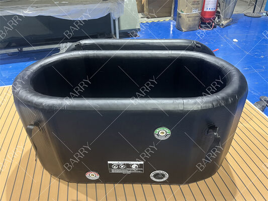Bain de glace gonflable en point de chute de haute qualité pour la récupération thérapeutique et l'hydrothérapie par le froid