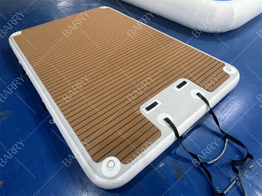 Plateforme flottante gonflable pour jet ski 3x2x0.2m avec échelle