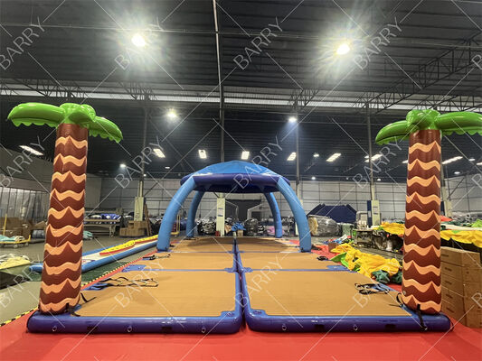 Plateformes flottantes gonflables conçues sur mesure avec tente pour les eaux océaniques et bananes flottantes aquatiques