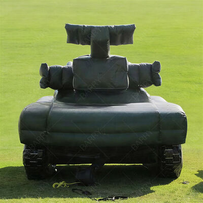 8,8m Modèle de char militaire gonflable Décoration d'événement extérieur Char léger de leurre tactique