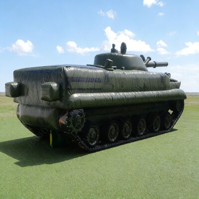 Char de combat principal gonflable amphibie blindé leurre