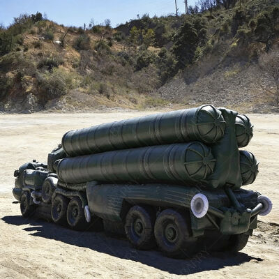 Performance de résistance au vent Decoy de véhicule de missiles de défense aérienne gonflable sur mesure
