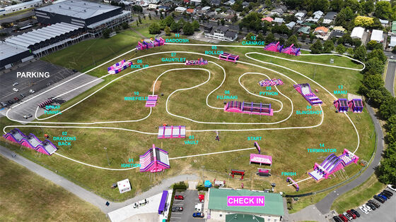 Parcours du combattant gonflable de jeux extérieurs de renforcement d'équipe 5k avec le PVC de Platon