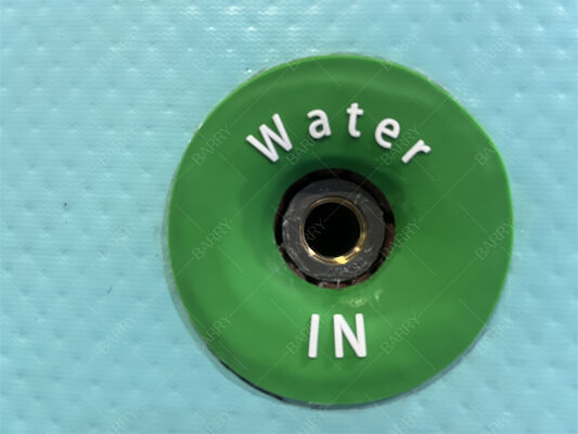 Piscine gonflable rectangulaire personnalisable en tissu de couture à goutte à goutte pliable en extérieur