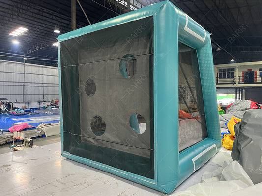 Jeu interactif Hockey gonflable de marque personnalisée Australie but de pratique