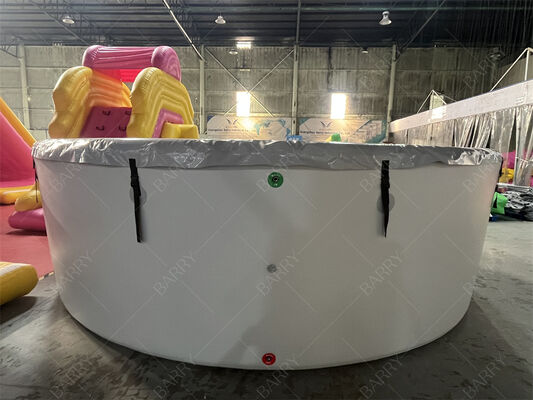 Piscine gonflable à froid avec couvercle