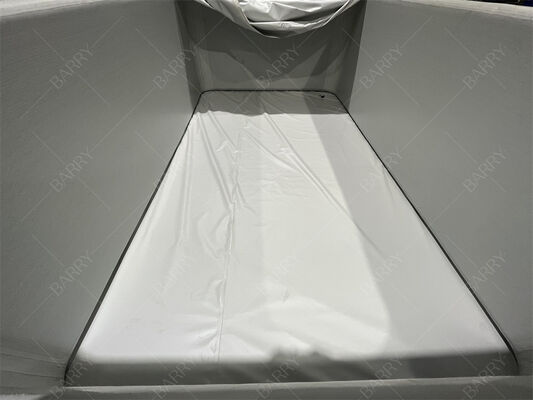 Plongée rectangulaire en tissu DWF, piscine gonflable pour enfants avec couverture