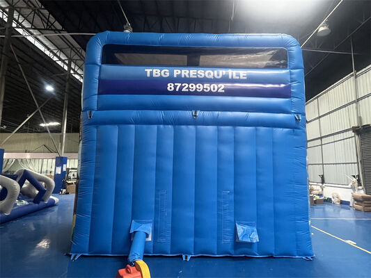 Lilo & Stitch Thème triple voie gonflable glisser-déposer pour enfants de qualité commerciale