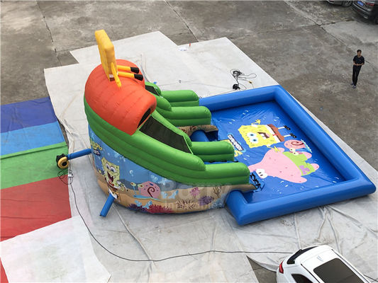 Parc aquatique gonflable de subordonnés, jeux ouverts de parc aquatique de piscine pour des adultes