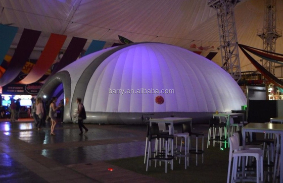 Tente gonflable de dôme de fondation avec l'impression d'écran