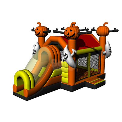Château sautant de Chambre gonflable de videur de PVC d'enfants pour le festival de Halloween