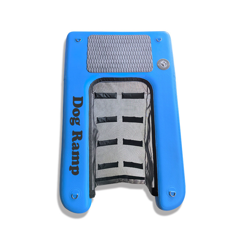 Aider le chien à sortir de l'eau DWF PVC Tarpaulin échelle pour chien rampe d'eau gonflable pour pour nager pour animaux de compagnie