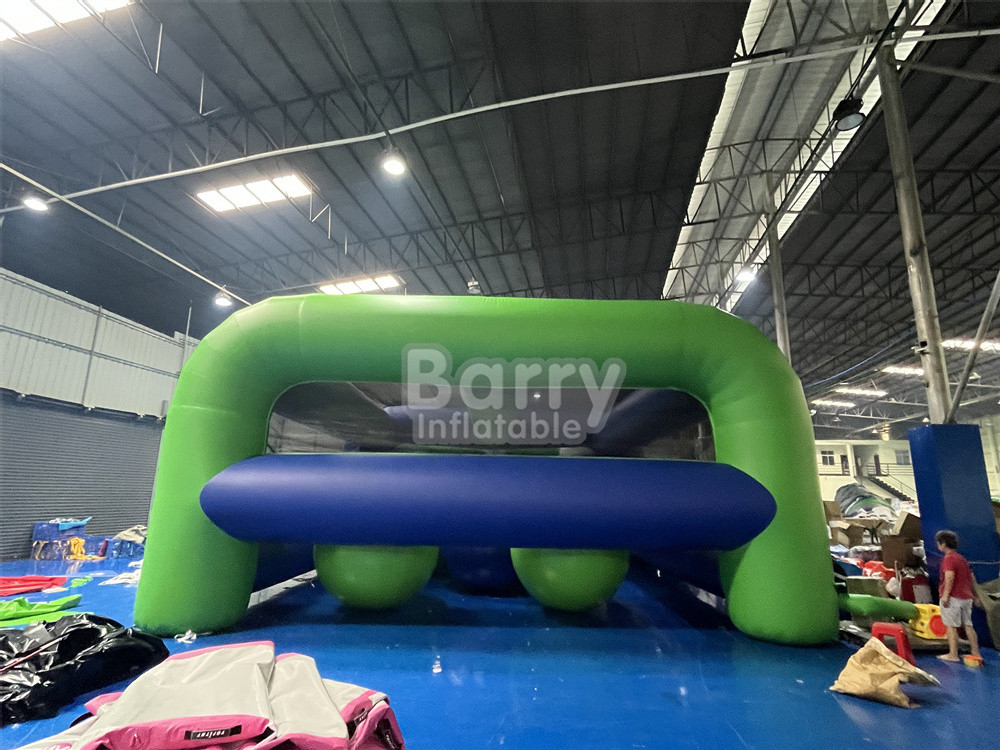 Jeu de sport en plein air 5 kilomètres barrière gonflable 5k course d'obstacles gros ballons pour événement commercial