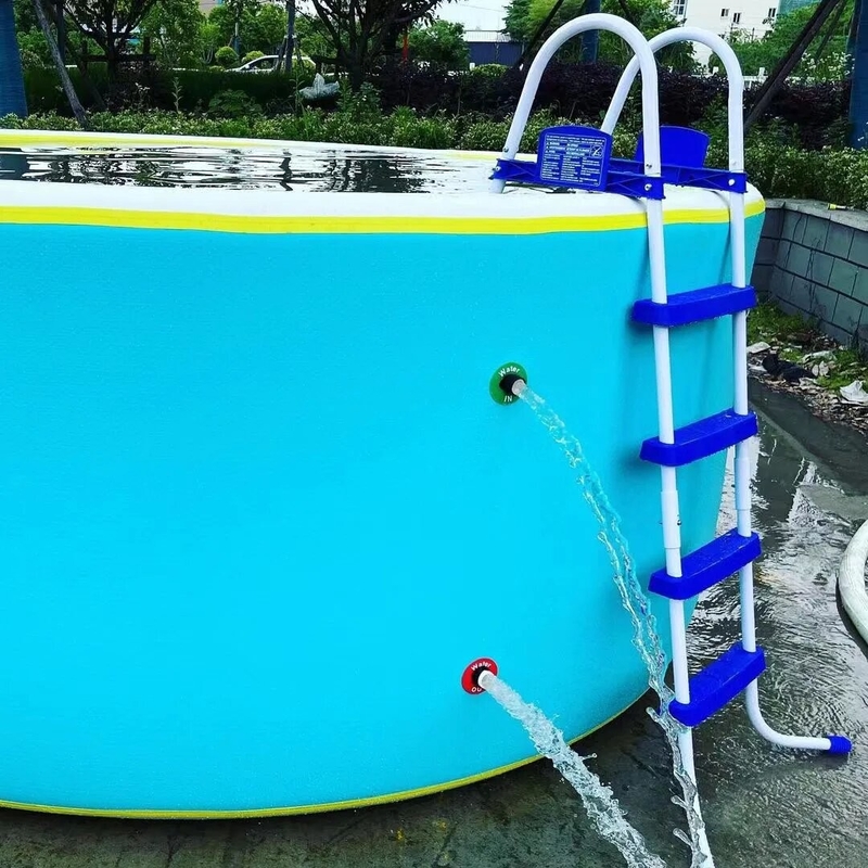 Piscine à couture en PVC rectangulaire ou ronde personnalisable pour enfants