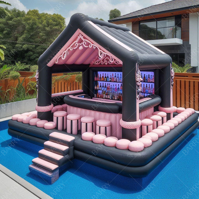 Bar gonflable pour les fêtes privées Bar gonflable pour la piscine