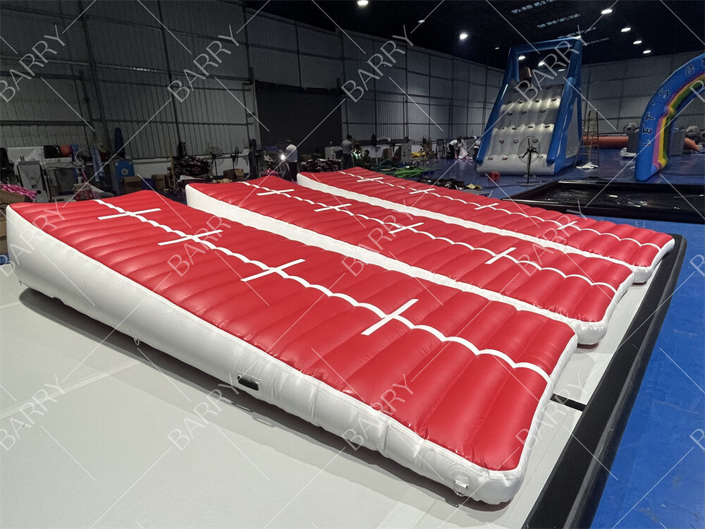 Ramp gonflable de gymnastique pour exercices / Tapis de rampe triangulaire gonflable de gymnastique