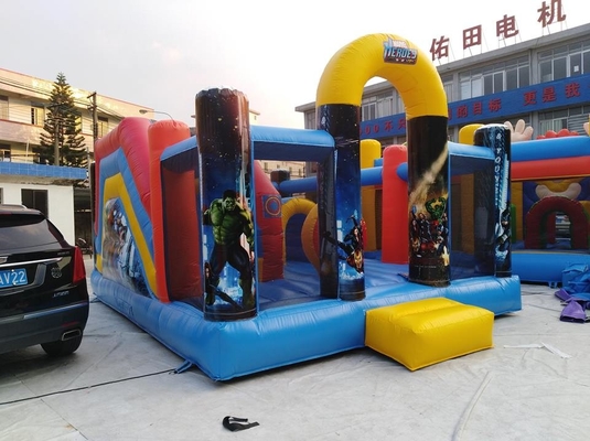 Chambre extérieure de rebond de Jumper Inflatable Combo Bouncer Castle de saut d'amusement