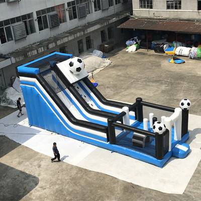 Chambre combinée gonflable de rebond d'obstacle de sports de glissière de bâche pour des adultes et des enfants