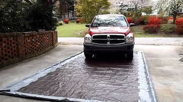 Systèmes de retenue mobiles de protection de lavage de lavage-toute PVC Washpad pour le nettoyage