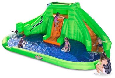 Mini parc aquatique gonflable, terrain de jeu de flottement gonflable drôle de parc aquatique