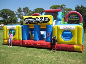 Grand parcours de combattant gonflable final de Comercial pour l'adulte