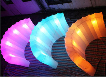 Éclairage mené gonflable d'inondation de produits gonflables fantastiques de la publicité pour la partie