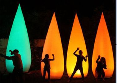 Le changement de couleur gonflable de produits gonflables étonnants de la publicité mené élèvent l'éclairage