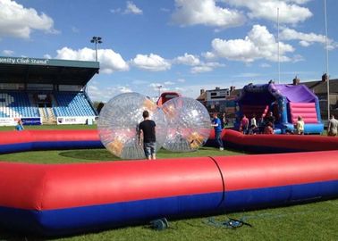 l'impression mobile rouge géante de voie de voie de roulement de 40ft Zorb adaptent aux besoins du client